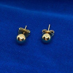 10k 5mm Sphere Studs